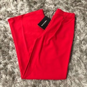 PLT Petite High Waisted Wide Leg Pants